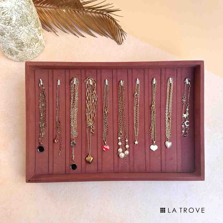Bracelet & Chain Tray Organizer