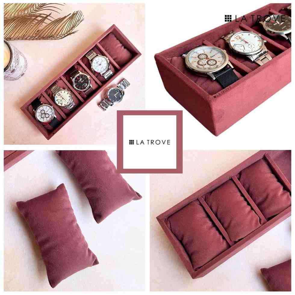 5 Slot Watch Tray (Sleek)