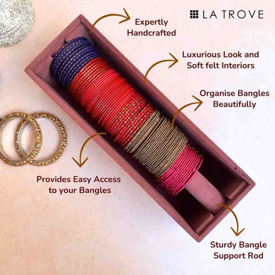 Bangle Single Rod Organiser Tray (Sleek)