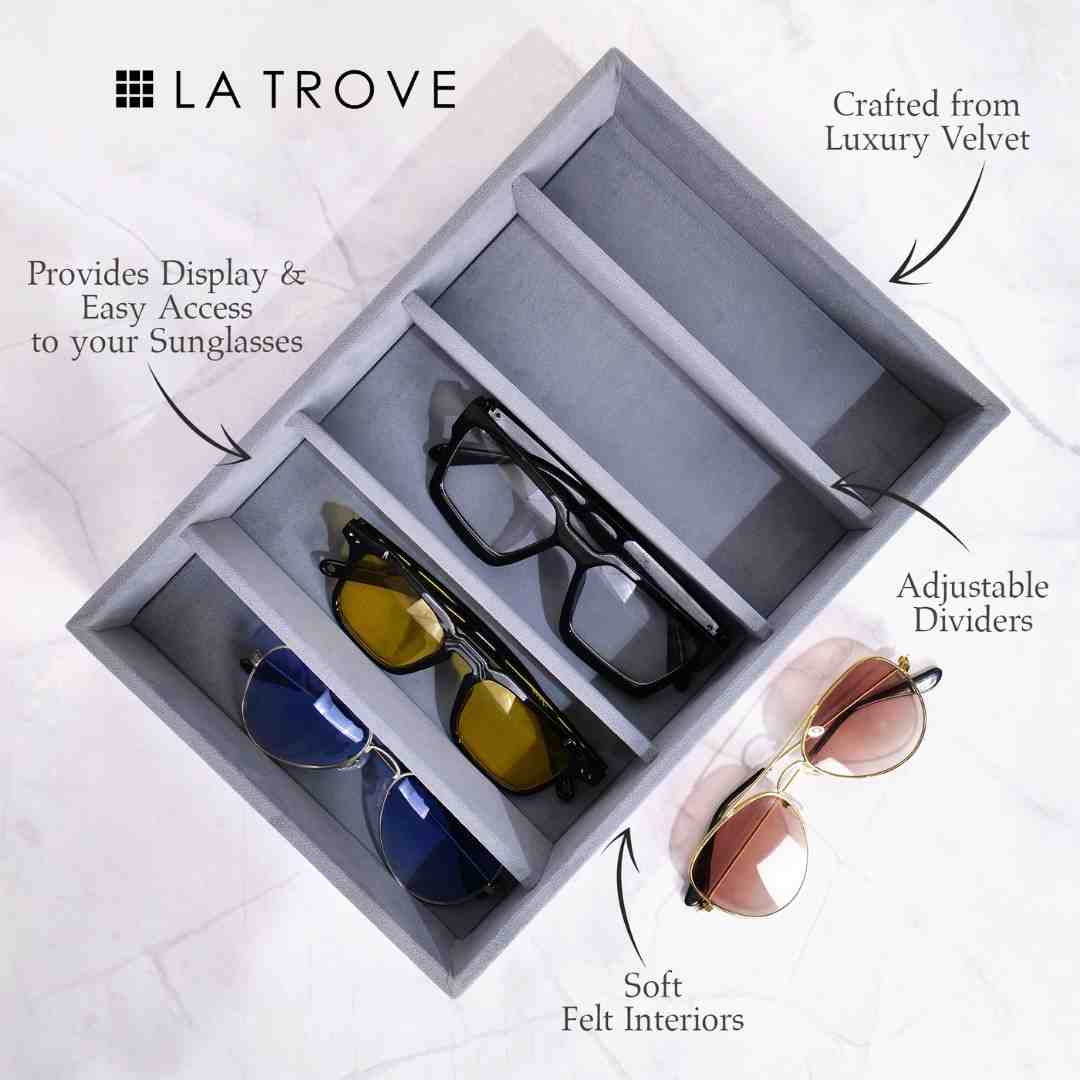 5 Slot Sunglass Tray