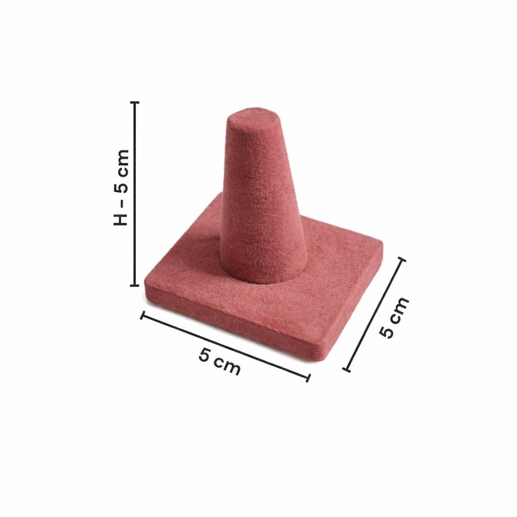 Premium Velvet Finger Ring Holder Stand