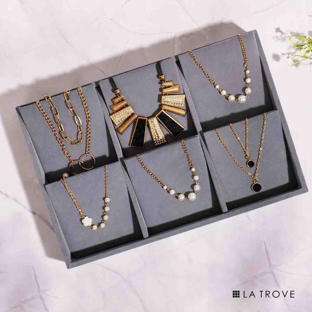 Necklace Organiser Jewellery Tray
