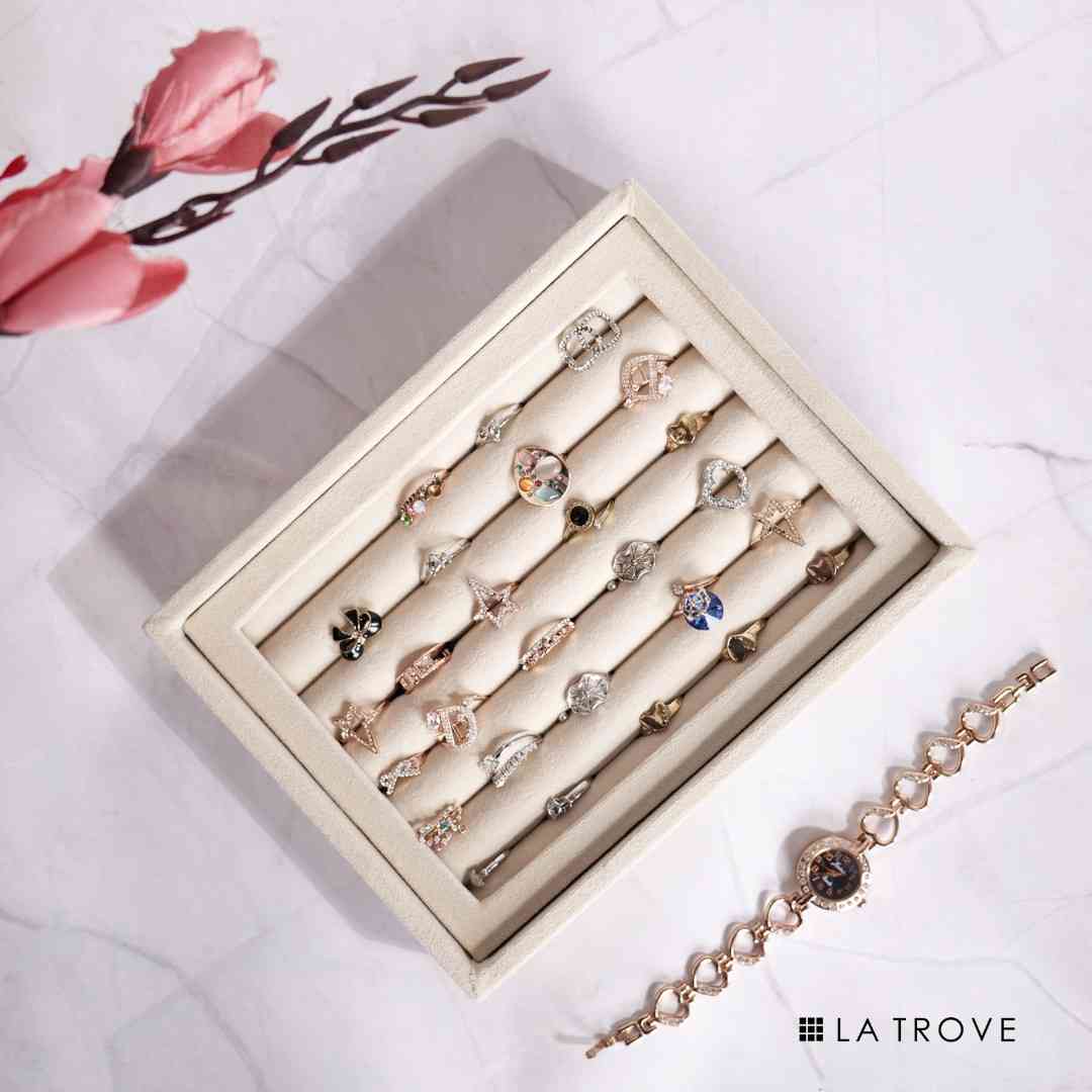Luxury Small Ring & Cufflink Jewellery Tray