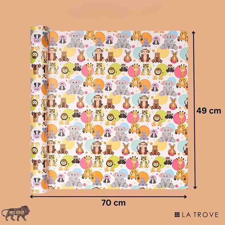 Jungle Theme Packing Paper