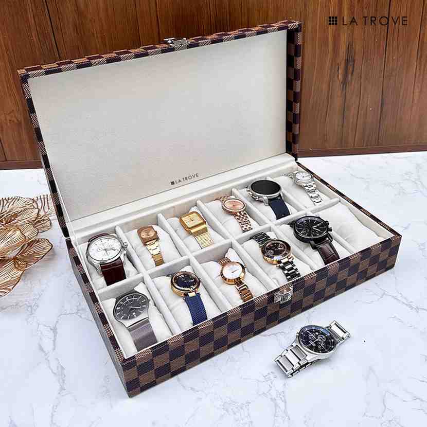 12 Slot Watch Box
