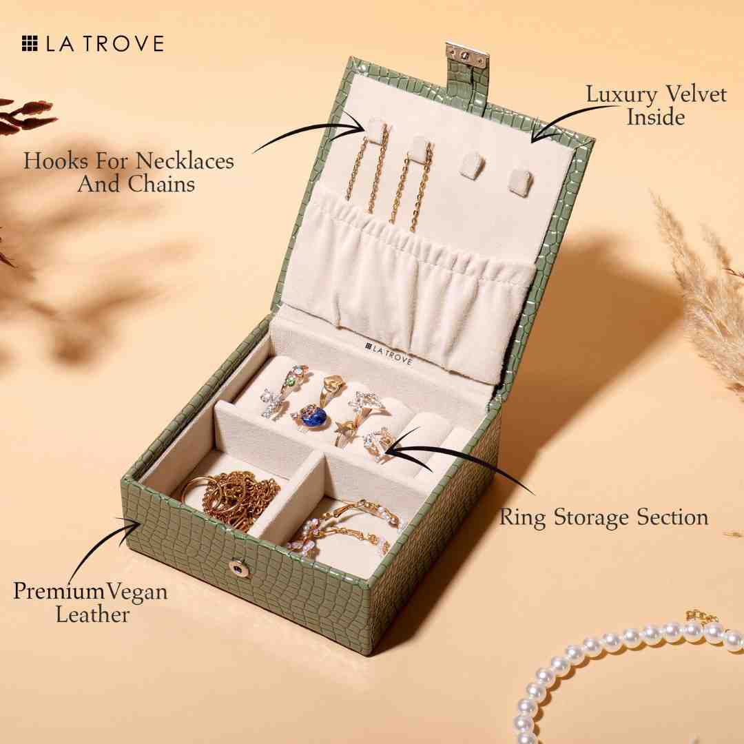 Premium Trinket Jewellery Box Organiser