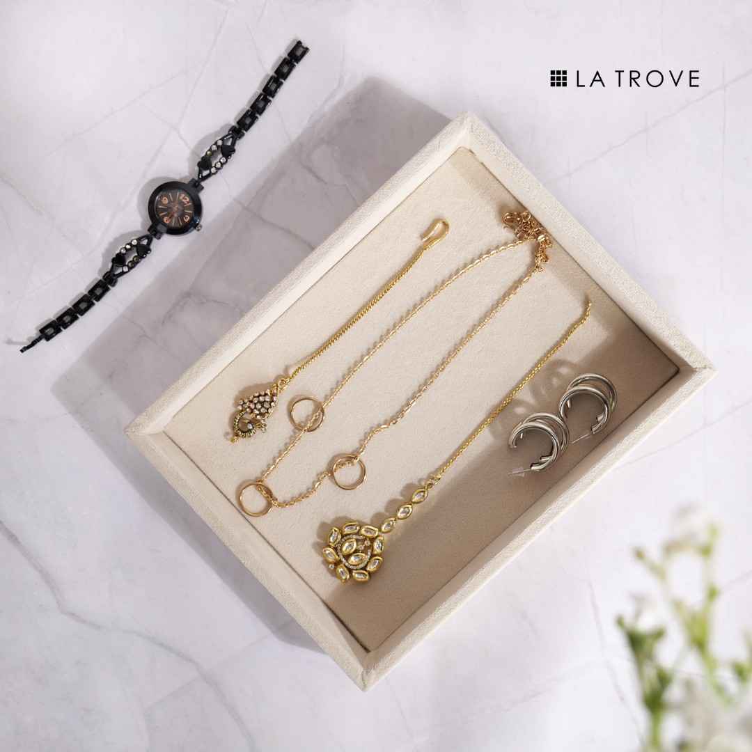 Luxury Small Plain Jewellery Tray