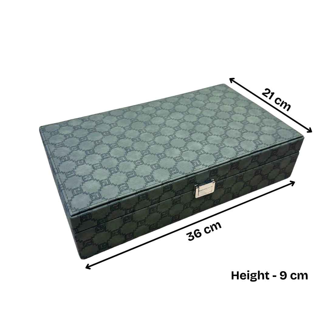 Designer 12-Slot Watch Box