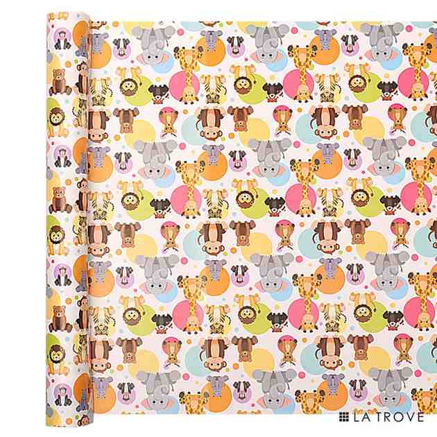 Jungle Theme Packing Paper