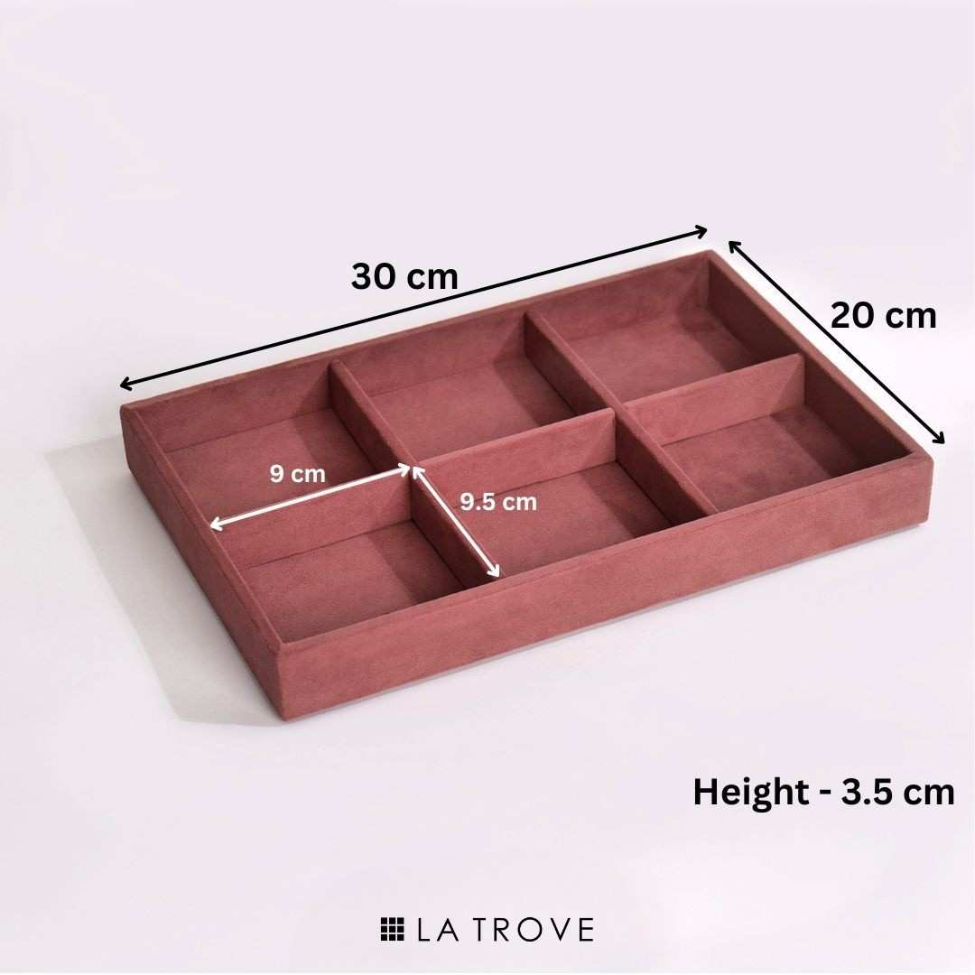 6 Slot Bangle Organiser Tray