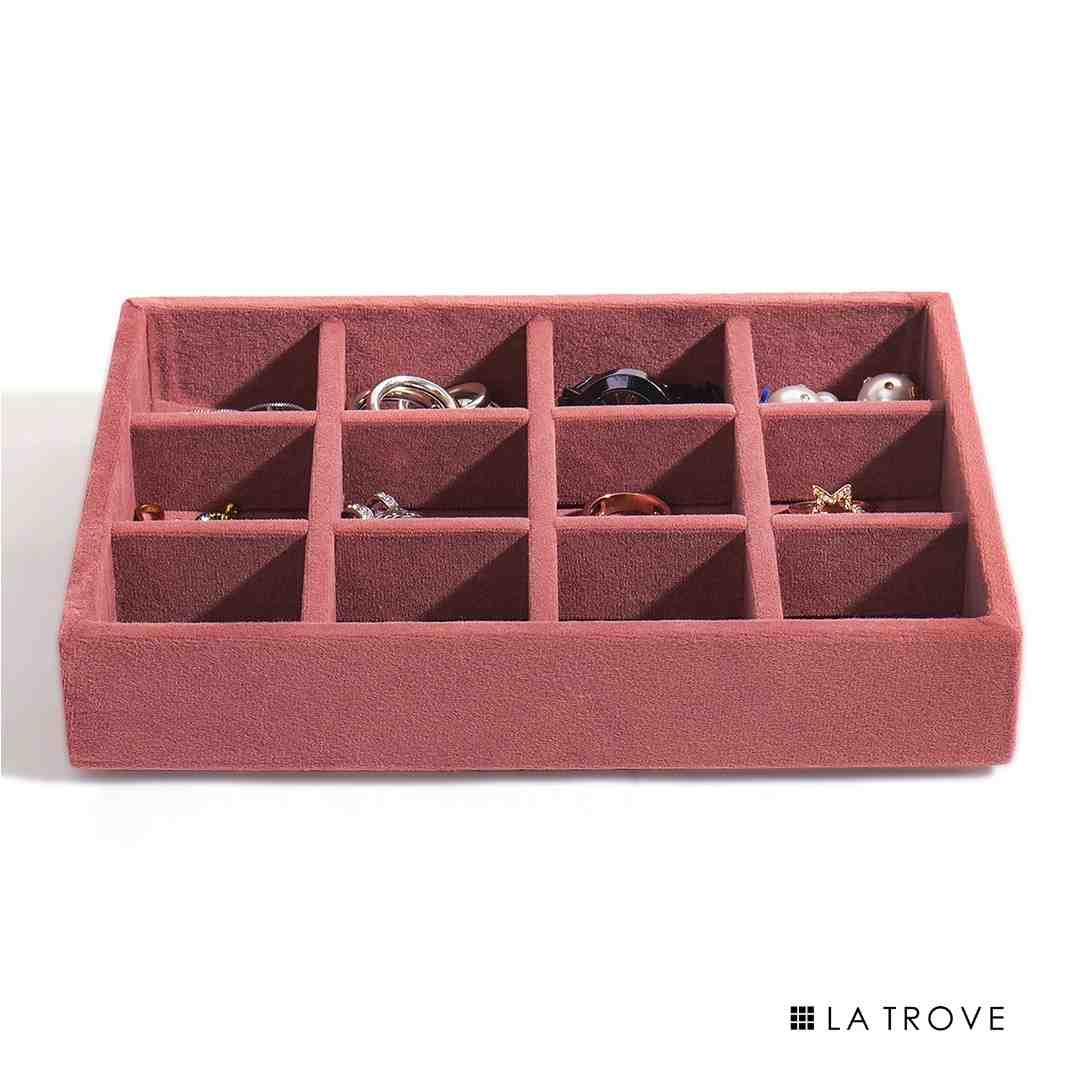 Luxury 12 Grids Jewellery Tray
