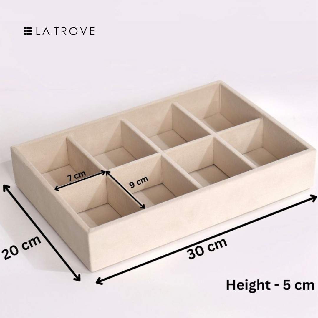 8 Slot Bangle Organiser Tray