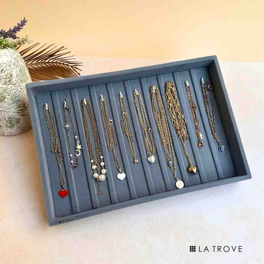 Bracelet & Chain Tray Organizer