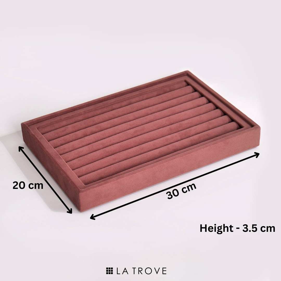 Luxury Big Ring & Cufflink Organiser Tray