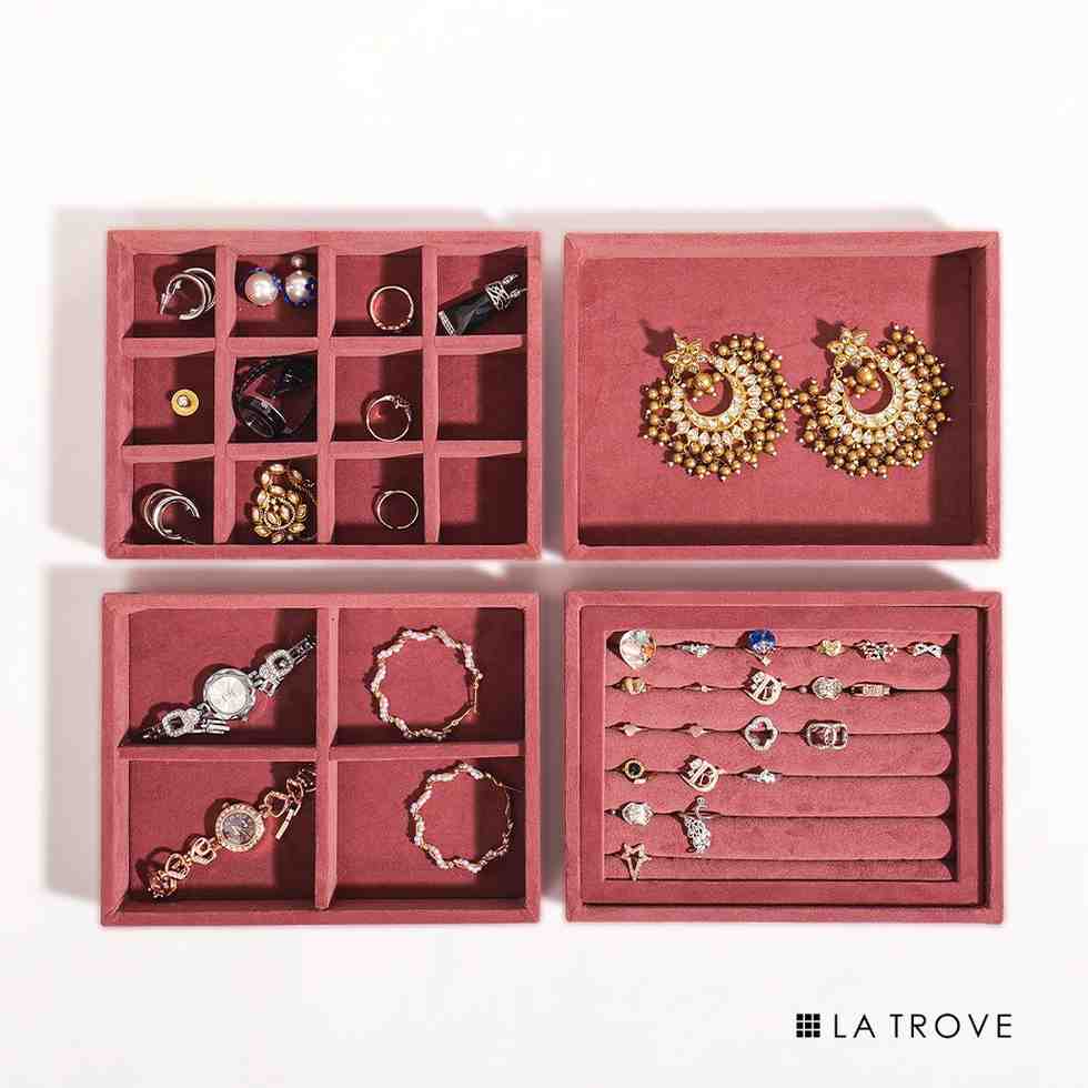 Drawer Stackable Jewellery Trays (Small)