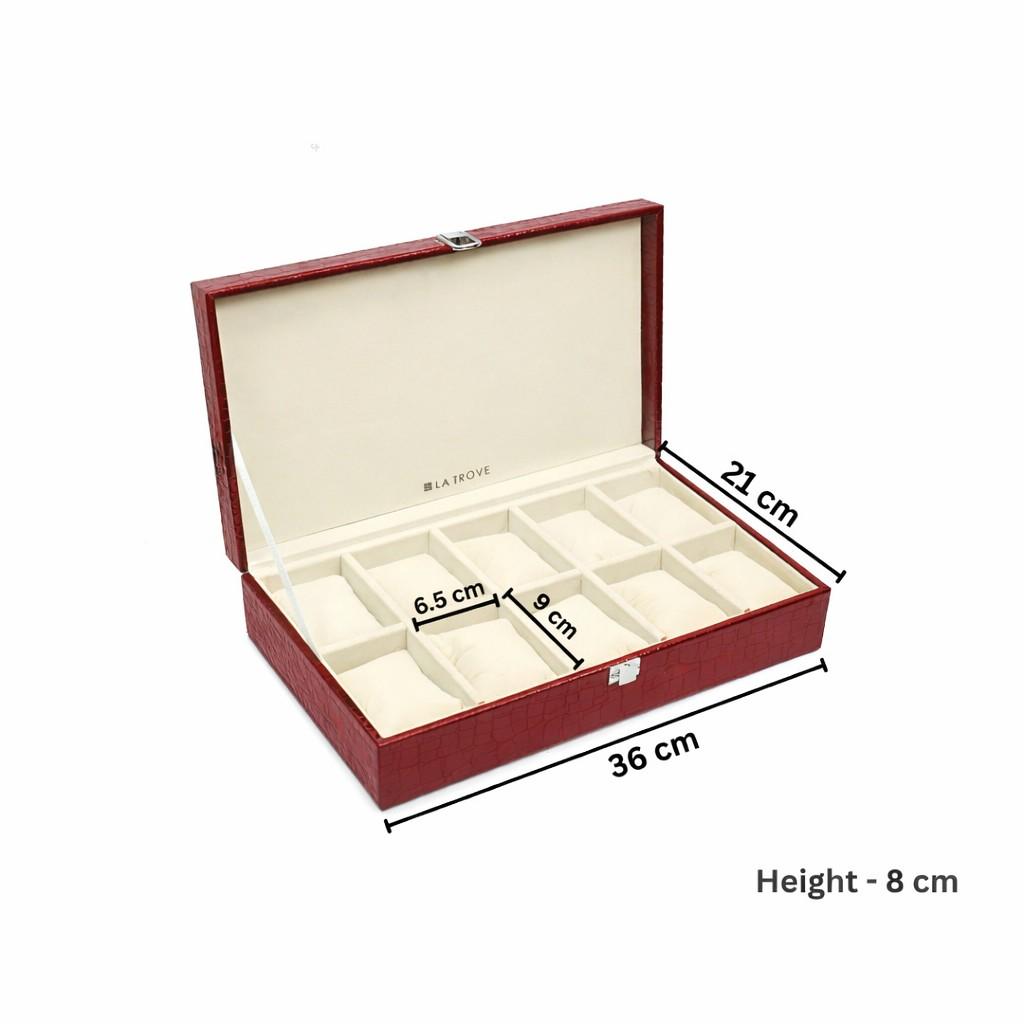 10 Slot Watch Box