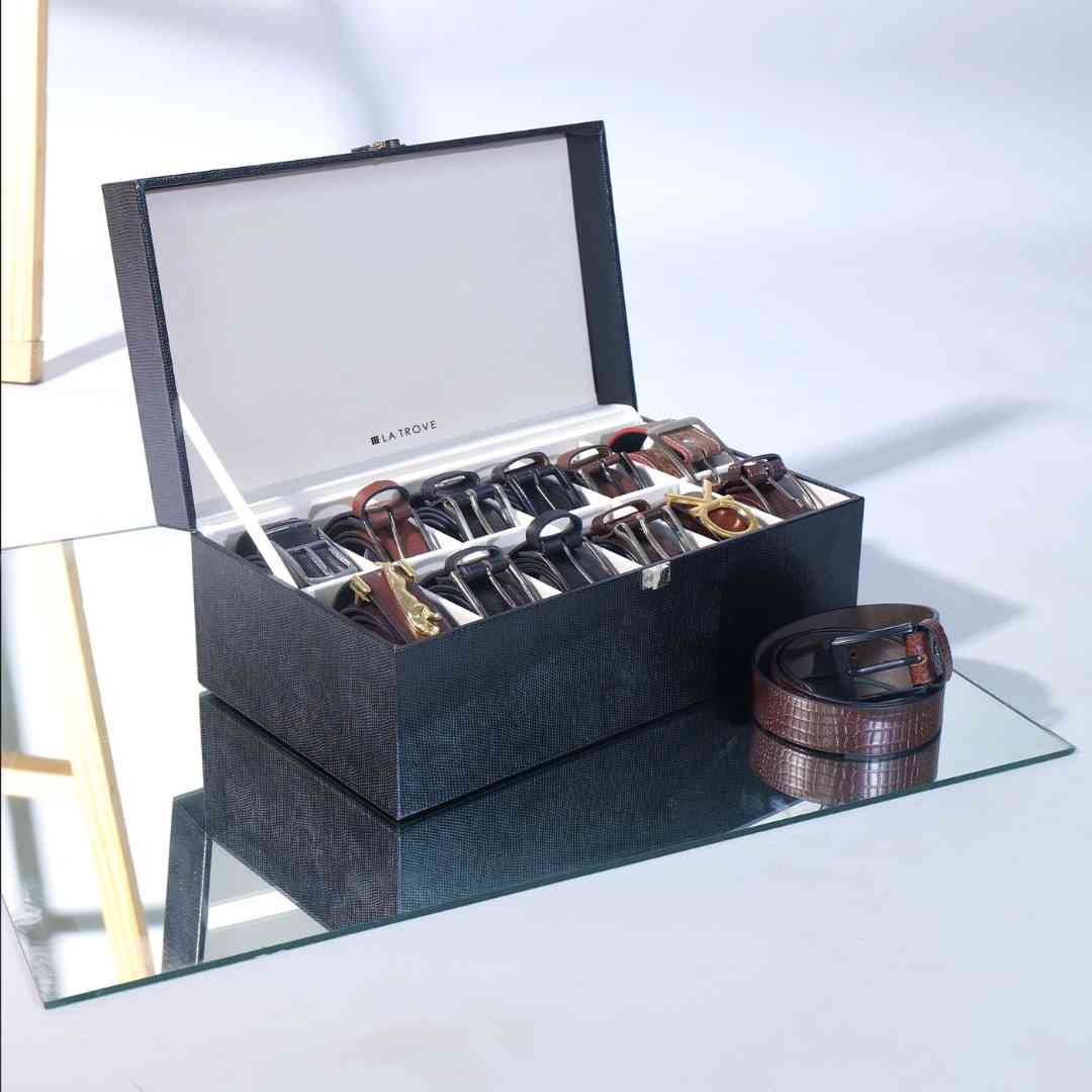 12 Slot Belt Box