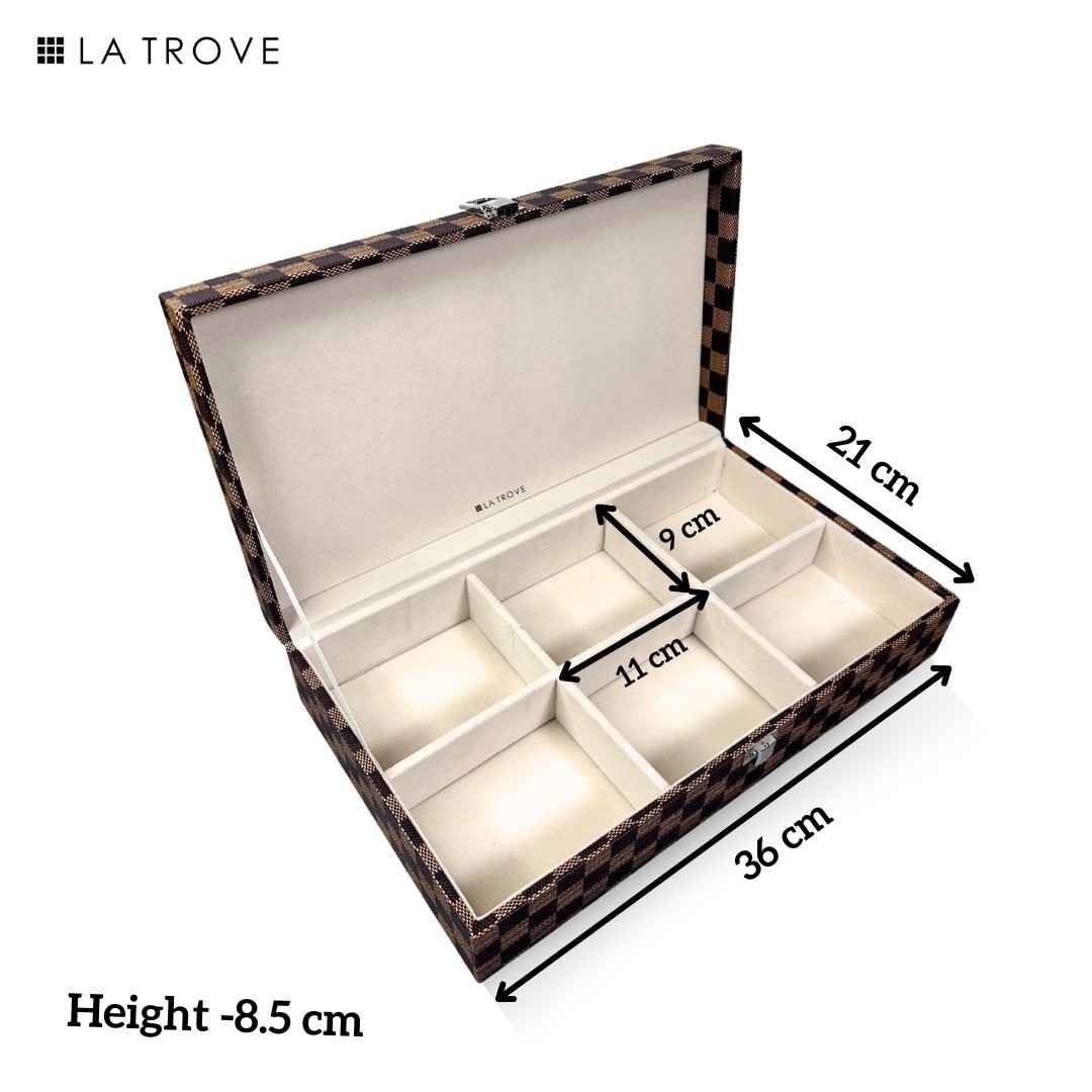 Premium 6 Slot Belt Box