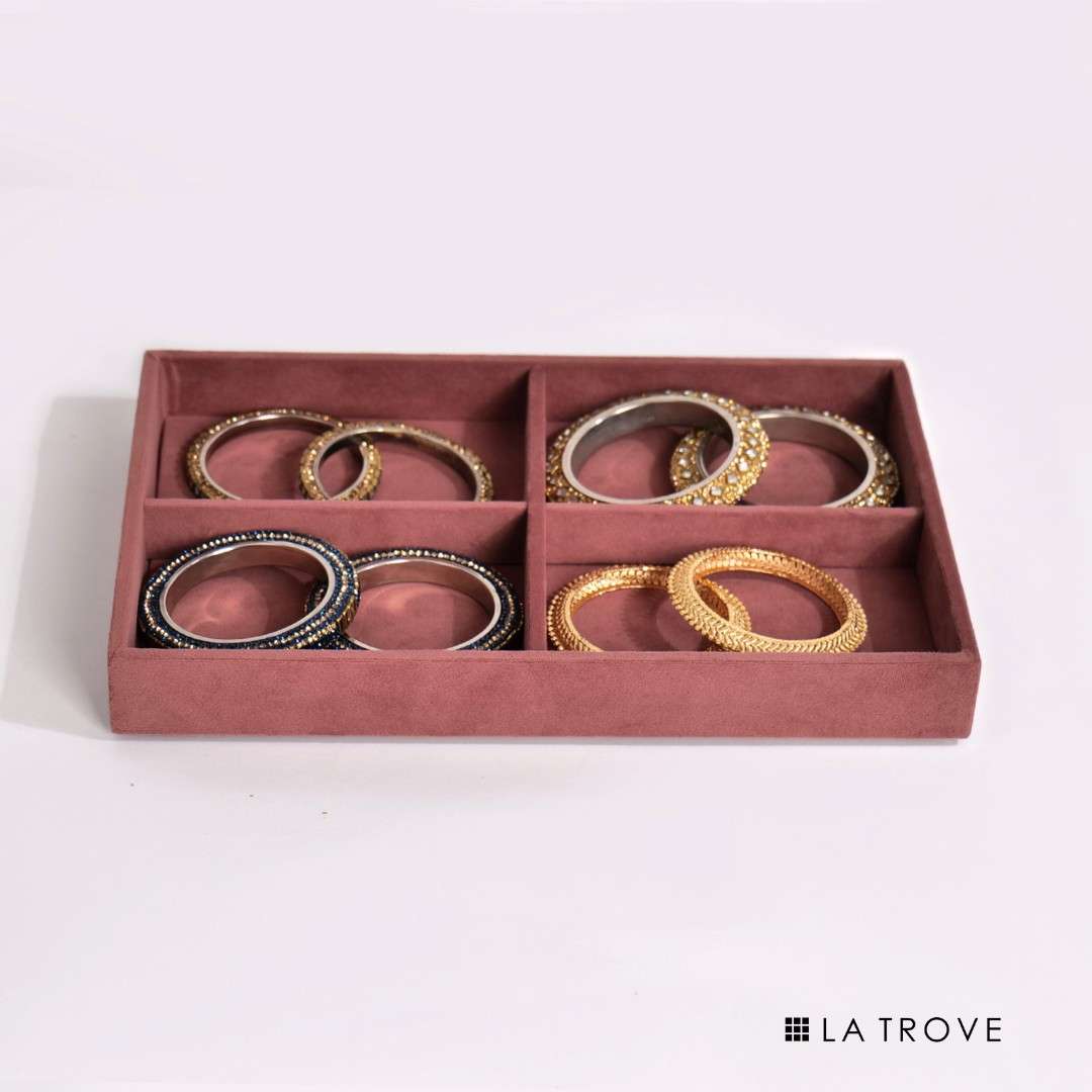 Luxury 4 Section Jewellery Tray