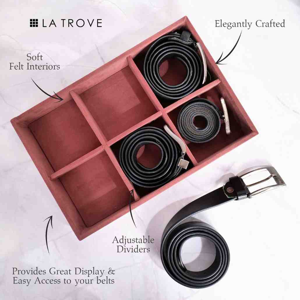6 Slot Belt Tray