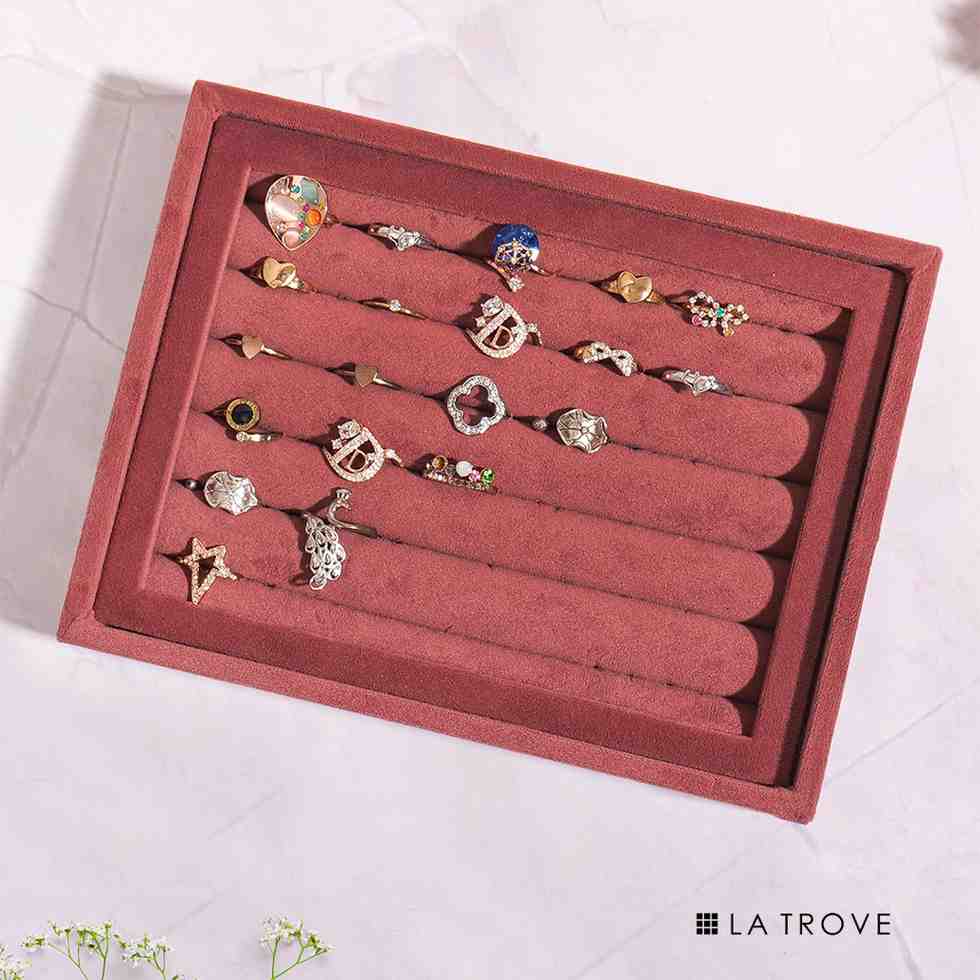 Luxury Small Ring & Cufflink Jewellery Tray