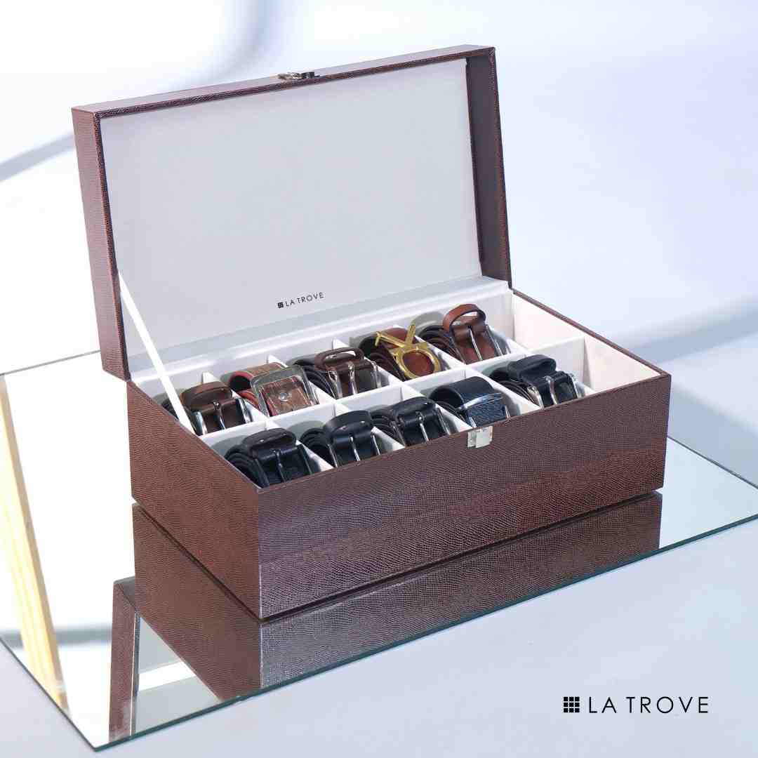 12 Slot Belt Box
