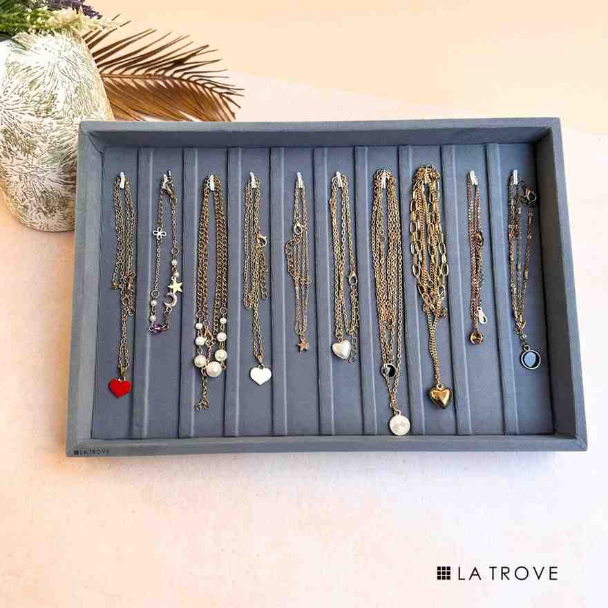 Bracelet & Chain Tray Organizer