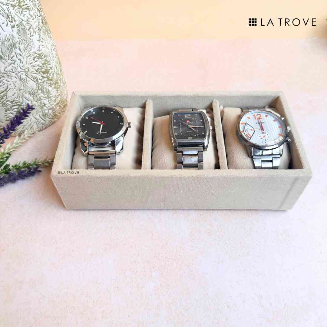 3 Slot Mini Watch Tray (Mini)
