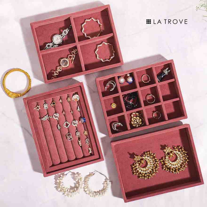 Drawer Stackable Jewellery Trays (Small)