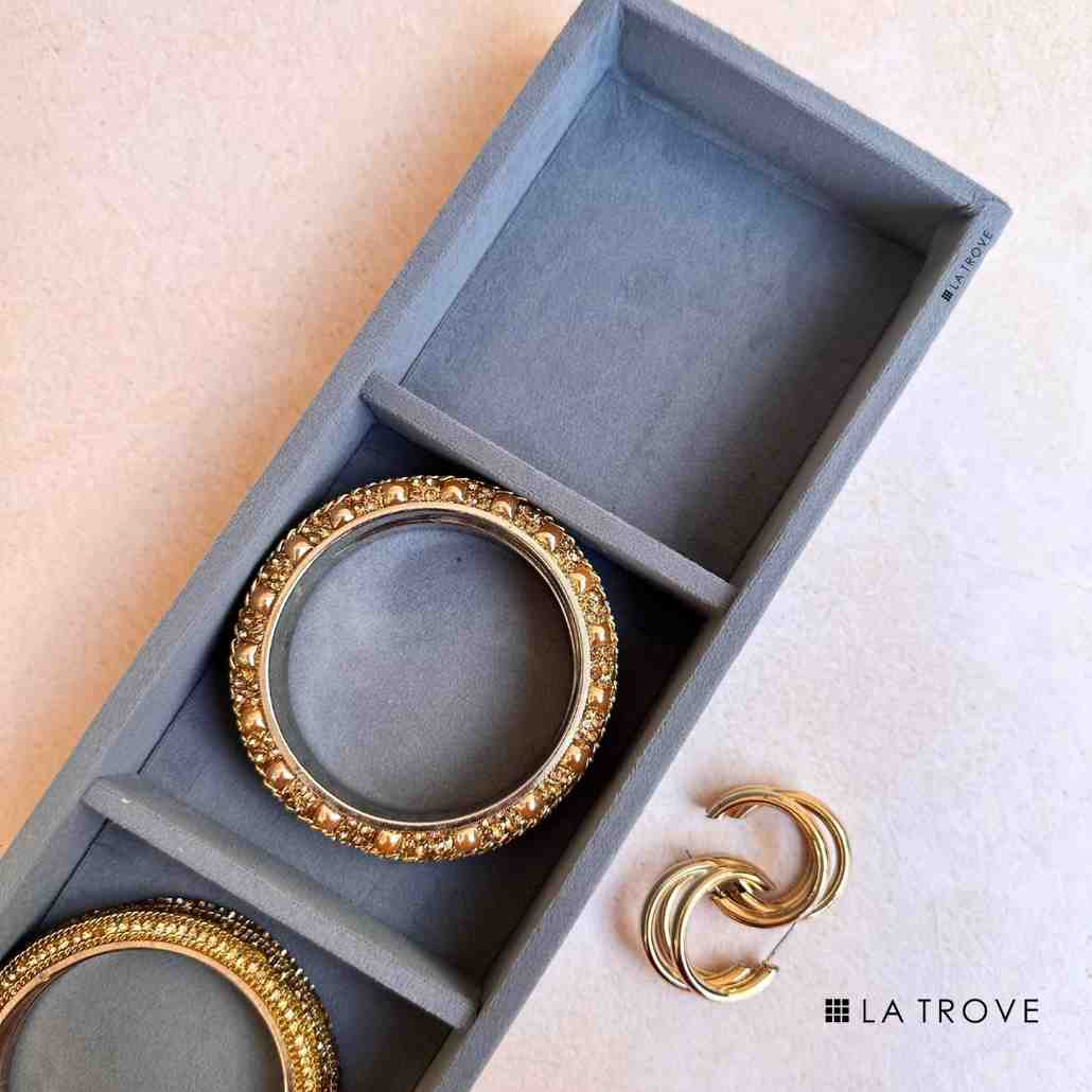 3 Slot Bangle Organiser Tray (Sleek)