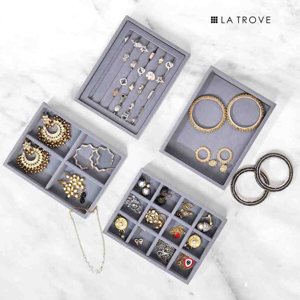 Drawer Stackable Jewellery Trays (Small)