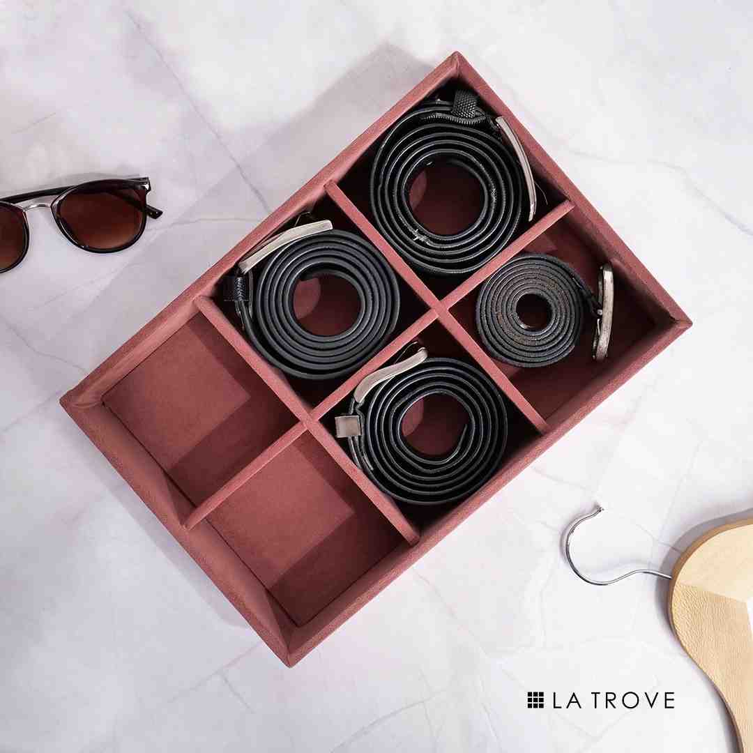 6 Slot Belt Tray