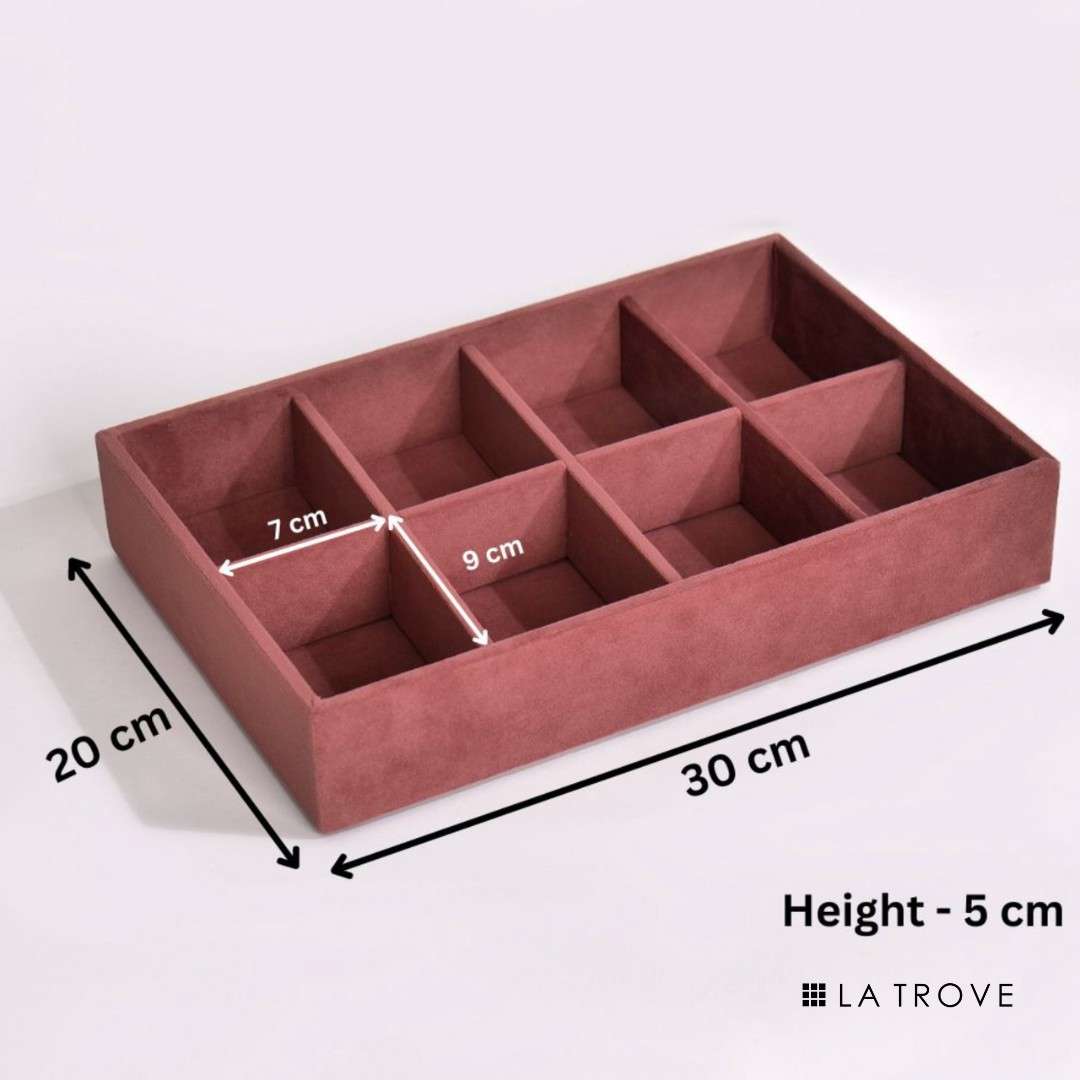 8 Slot Bangle Organiser Tray