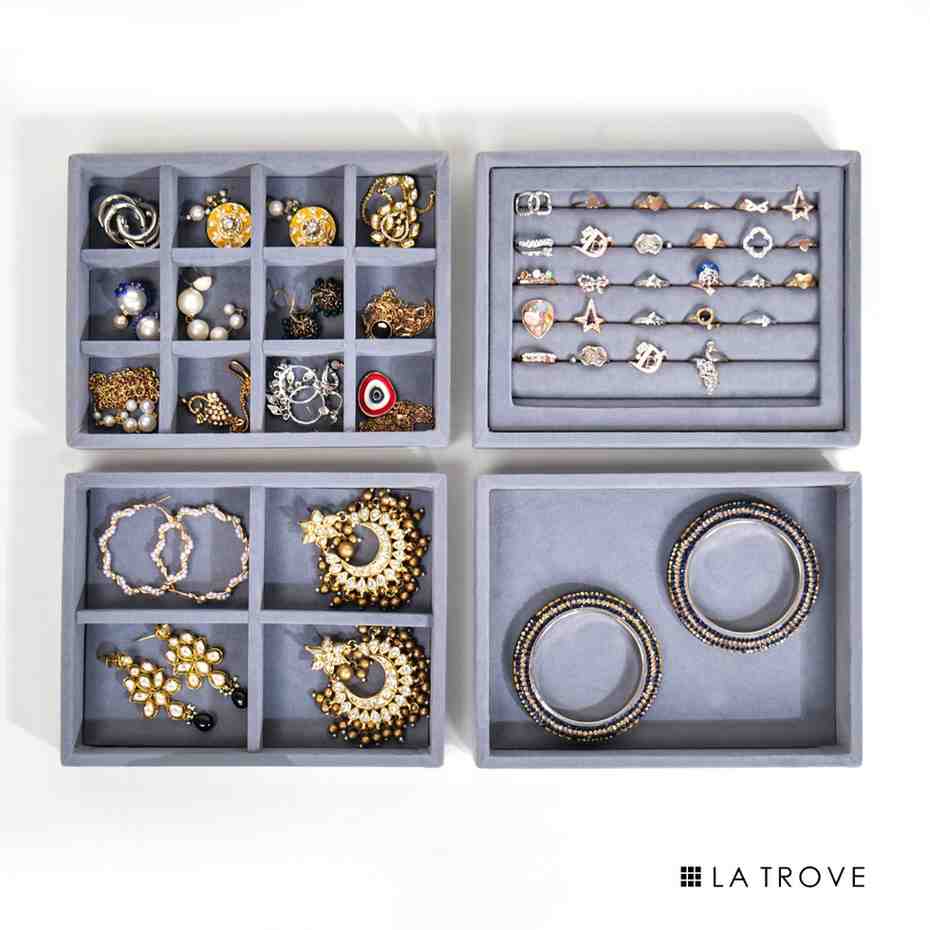 Drawer Stackable Jewellery Trays (Small)