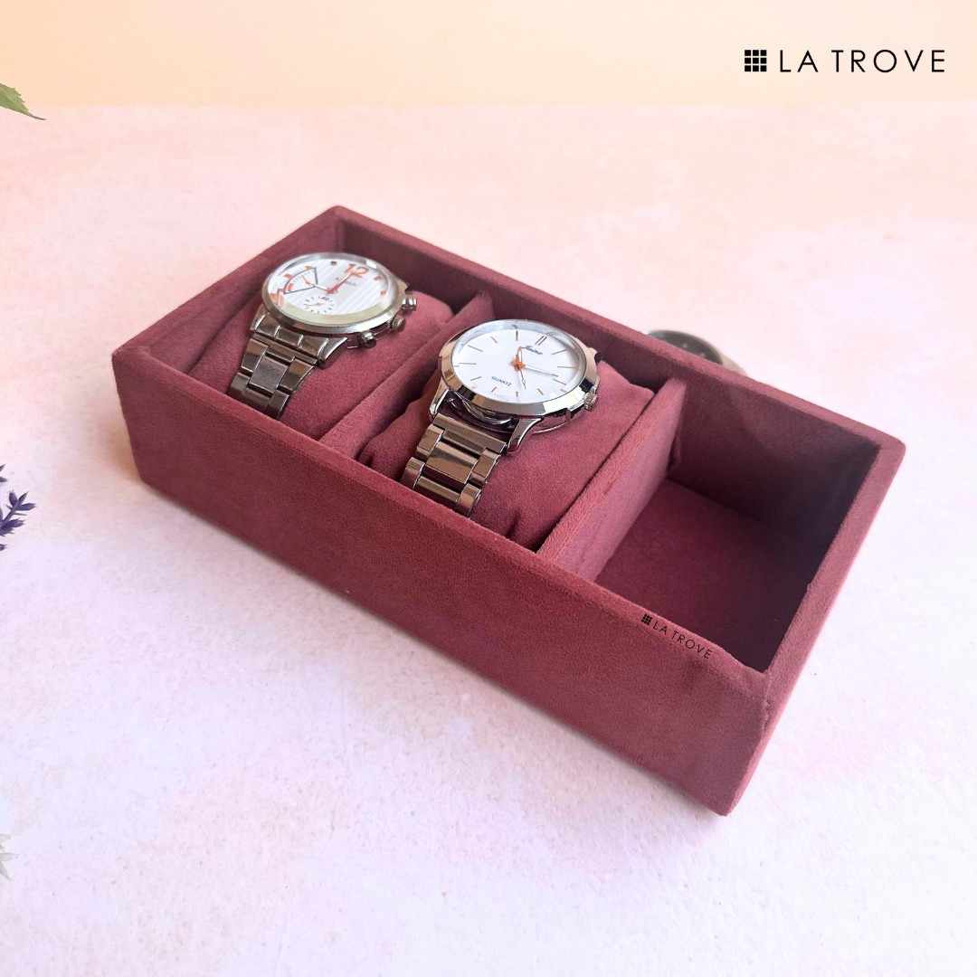 3 Slot Mini Watch Tray (Mini)