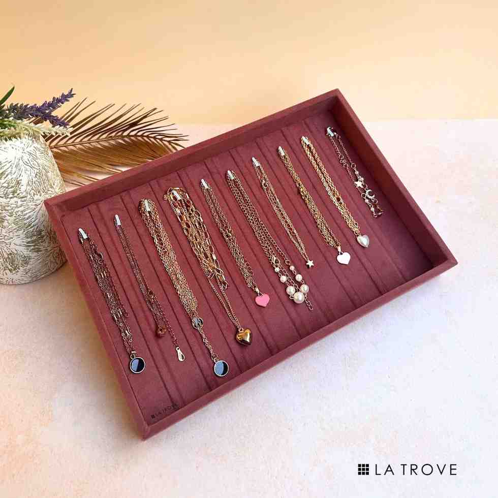 Bracelet & Chain Tray Organizer