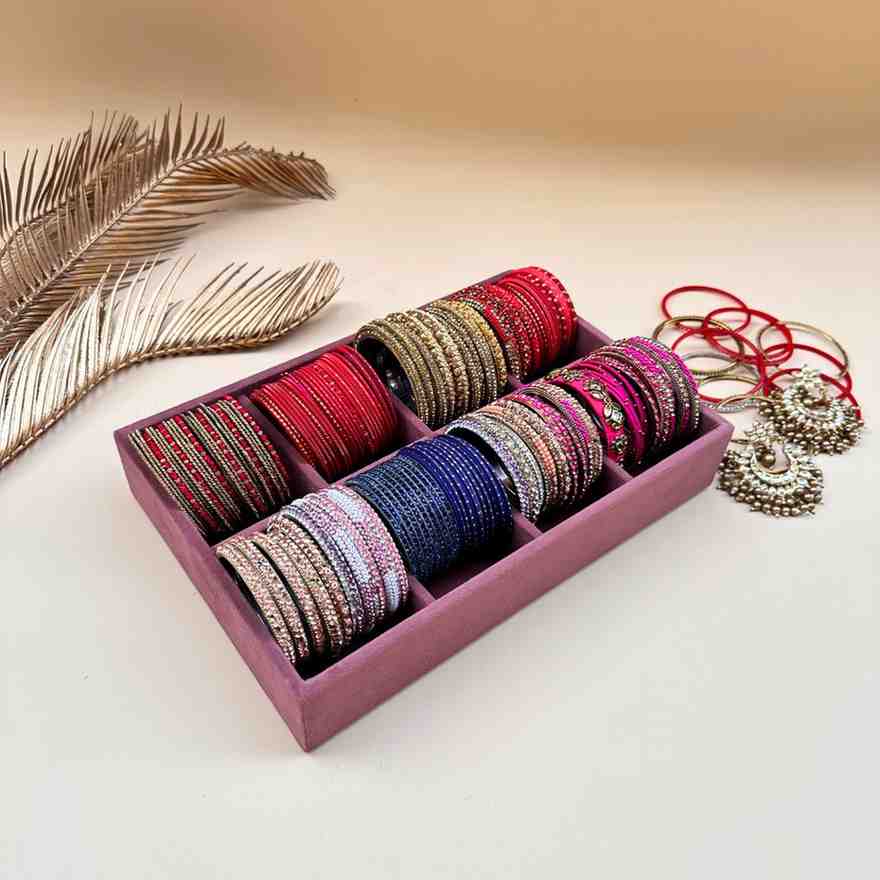 8 Slot Bangle Organiser Tray