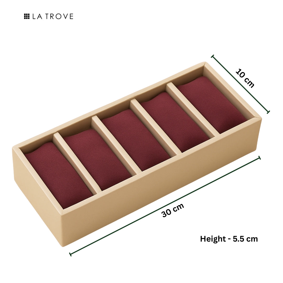 5 Slot Watch Tray Organiser