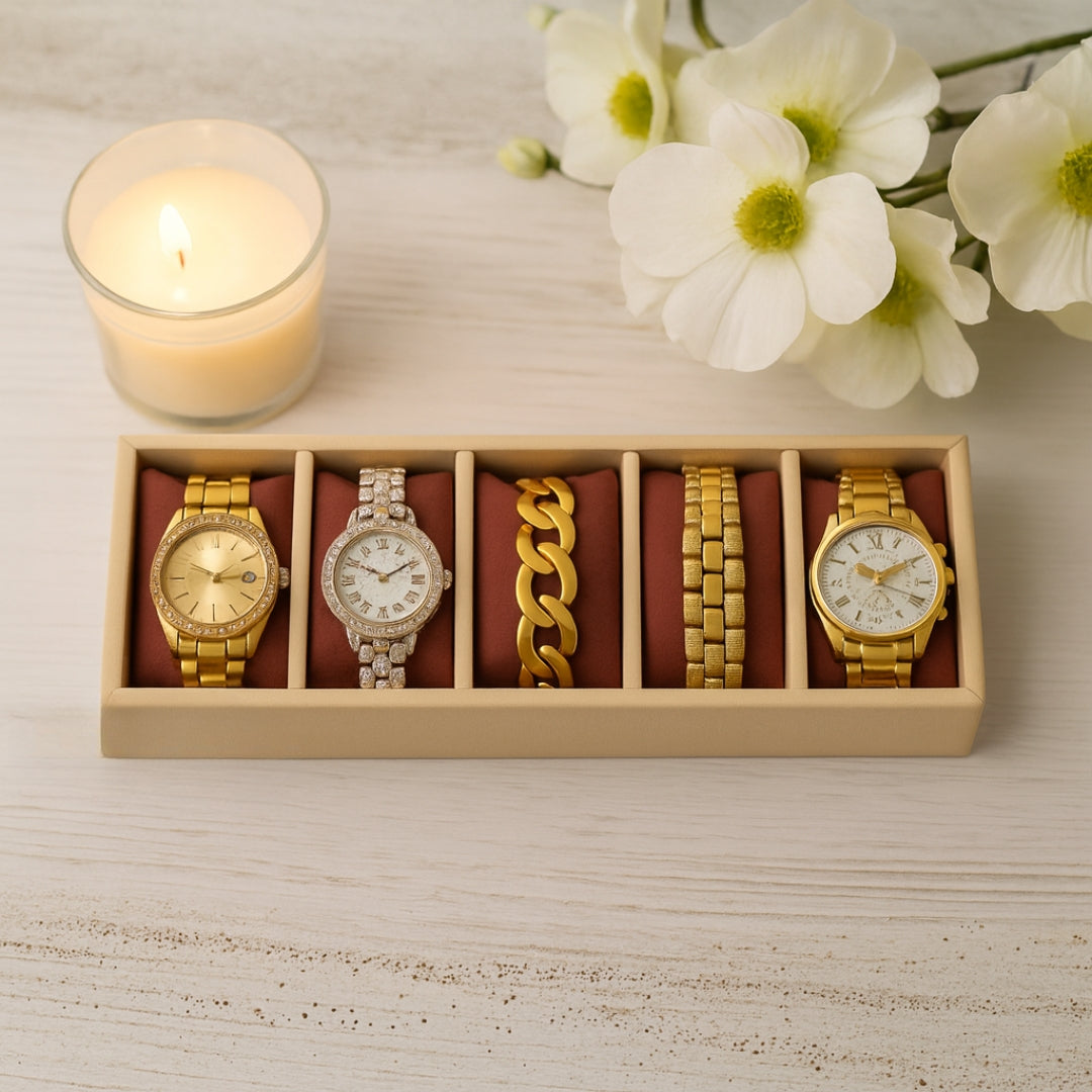 5 Slot Watch Tray Organiser