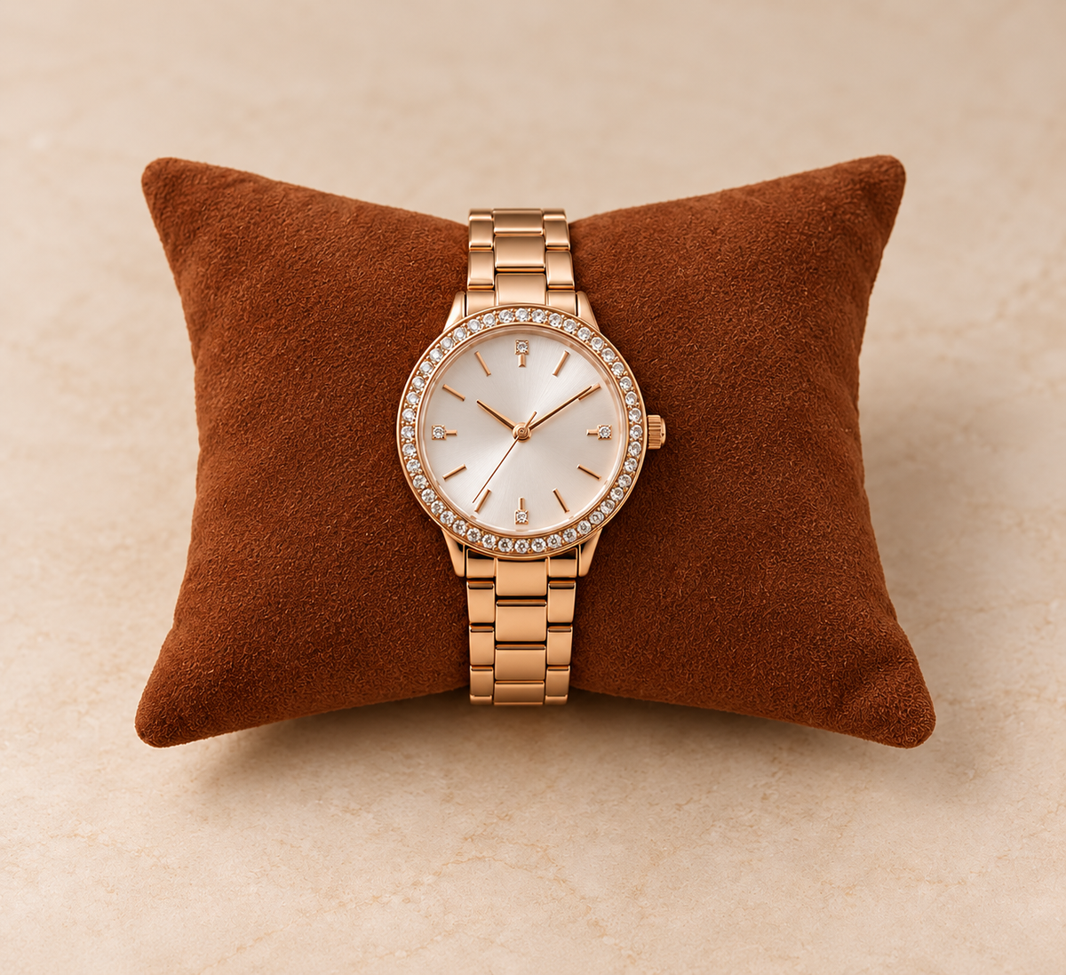 Velvet Watch Display Pillow