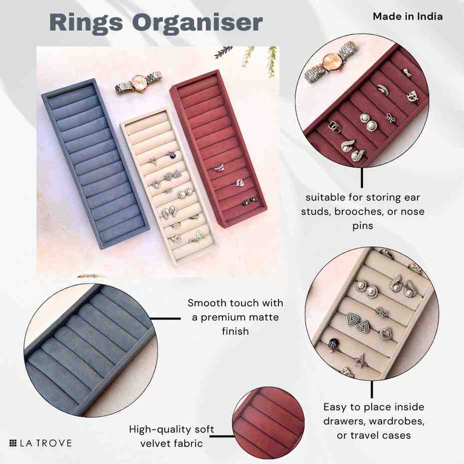 Ring Tray Organiser (Sleek)