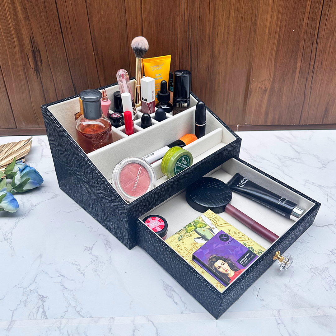 Cosmetics Make up Organiser Box With Drawer