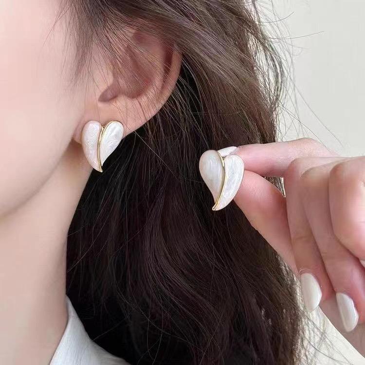Heart Stud Earrings