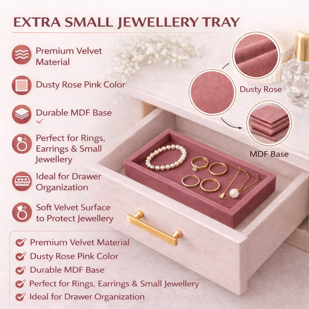 Nano Velvet Jewellery Tray