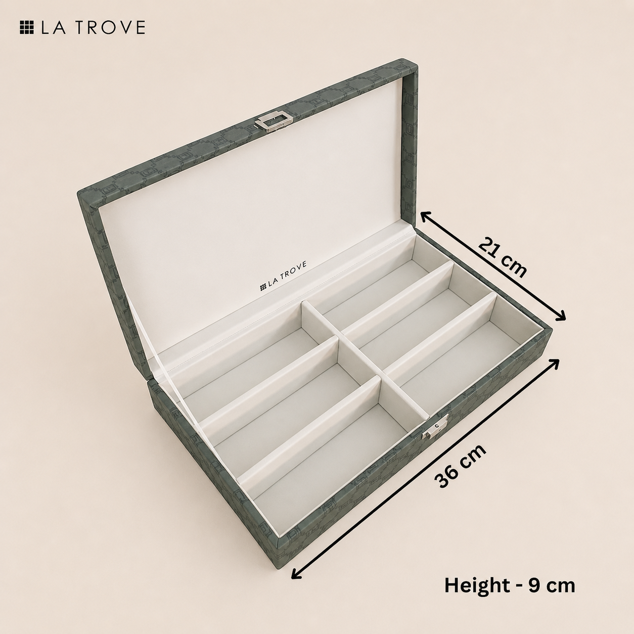 Designer 6 Slot Sunglass Box
