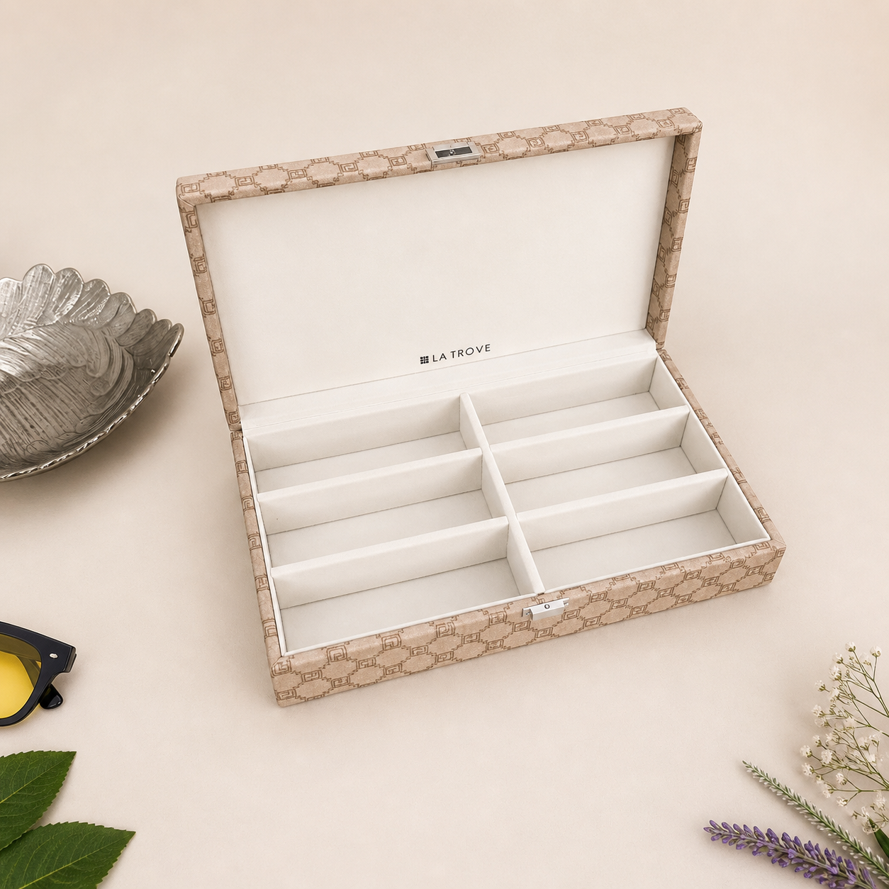 Designer 6 Slot Sunglass Box
