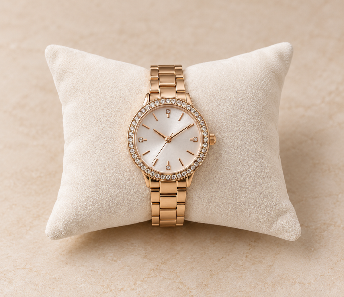 Velvet Watch Display Pillow