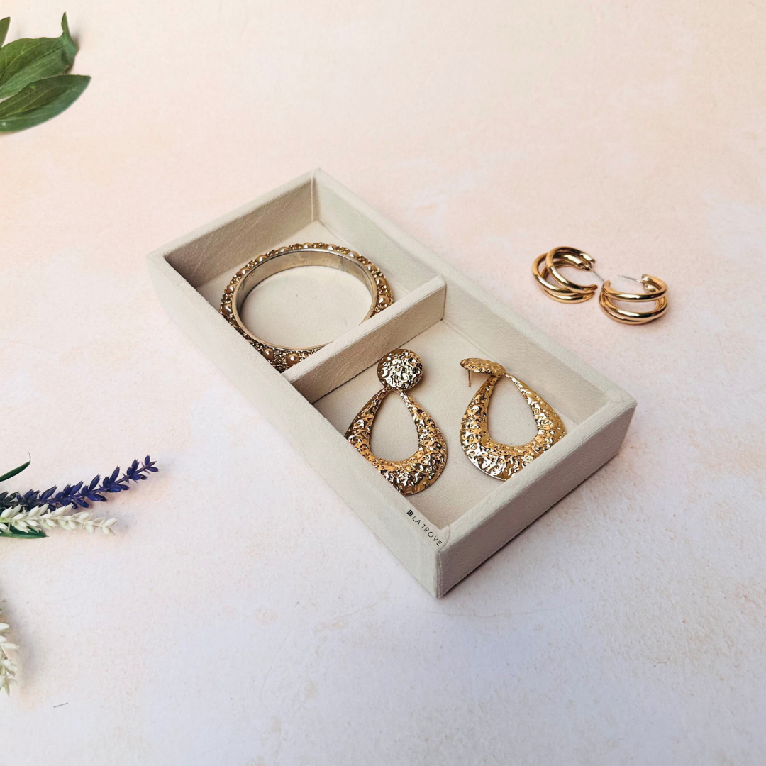 2 Grid Jewellery Tray