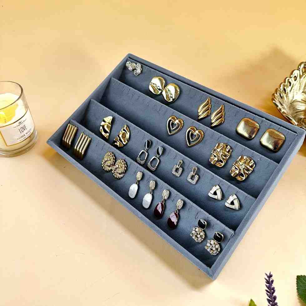 Earring Tray for Earrings, Studs & Small Jewellery
