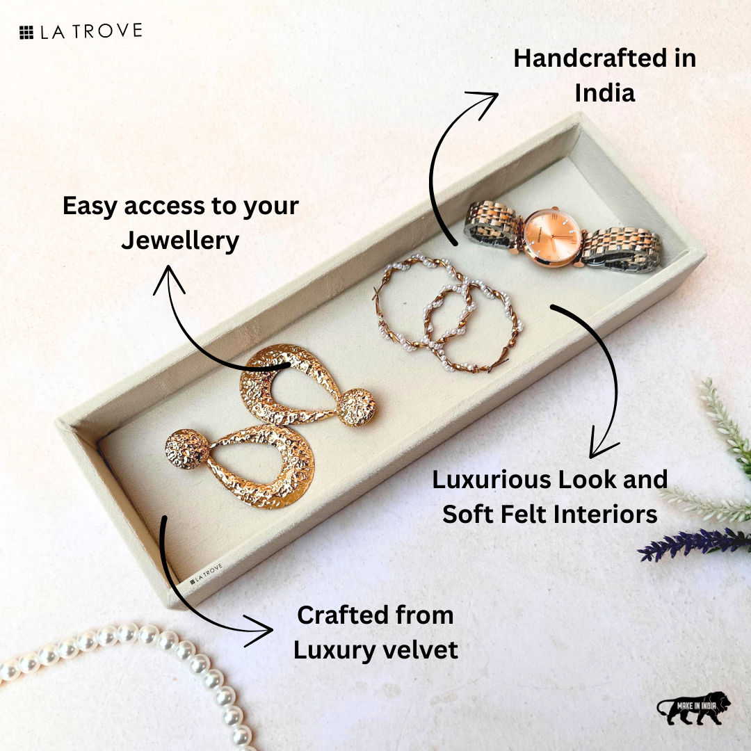 Plain Jewellery Tray Organiser
